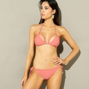Red Herring - Coral triangle bikini top