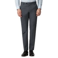 Debenhams  The Collection - Charcoal semi plain tailored fit trousers