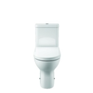 Vieste Toilet Pan with Cistern and Seat
