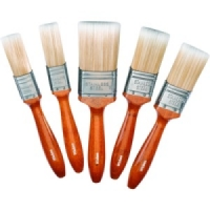 Wickes Mastercoat Synthetic Paint Brush Set 5 Pack £18.99