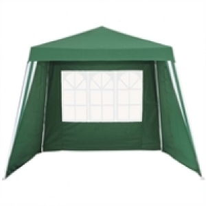 Homebase Marquee Marquee Garden Gazebo - Green / 2.7 x 2.7M