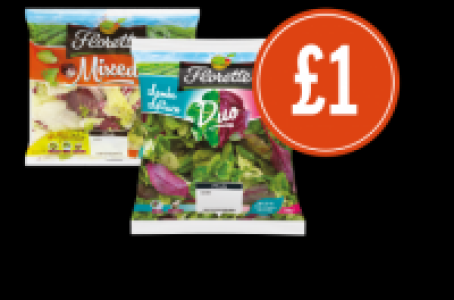 Budgens  BBQ SUMMER:Florette Mixed Bad Salad, Florette Duo Lambs & Ru