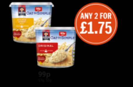 Quaker Oat So Simple Pm99 Golden Syrup Pot, Orgiginal Pot, 9