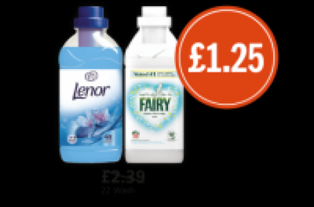 Budgens  Lenor Fab Con Spring Awake, Fairy Fabric Conditioner, Was £2