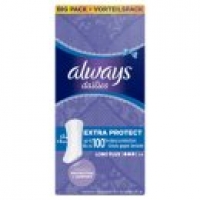 Asda Always Dailies Extra Protect Long Plus Pantyliners