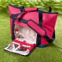 BMStores  Picnic Bag Set 27pc - Pink