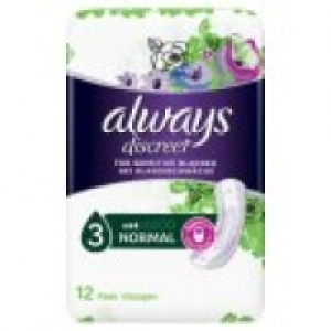 Discreet Incontinence Pads Normal for Sensitive Bladder £2.00