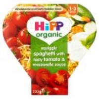Asda Hipp Organic Squiggly Spaghetti Tasty Tomato & Mozzarella Sauce 12m+