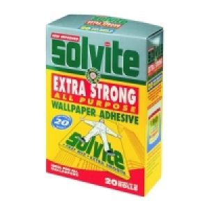 Solvite All Purpose Wallpaper Adhesive 20 Roll £6.29