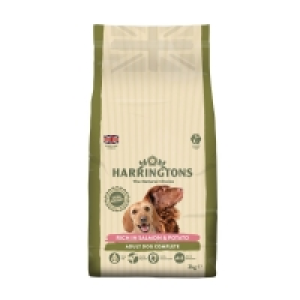 Harringtons Complete Dry Dog Food Salmon and Potato 2kg £2.75