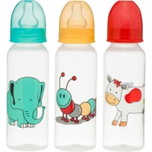 Dymples Standard Neck Bottles 250mL 3 Pack - Multi