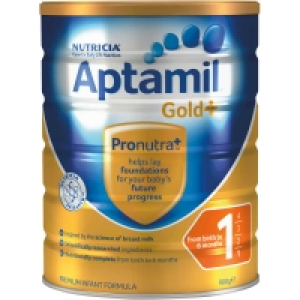 Aptamil Gold+ Stage 1 Infant Formula from birth to 6 months