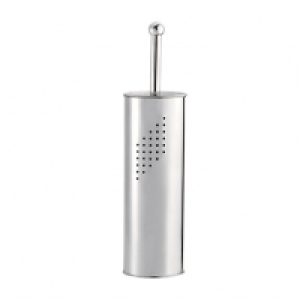 Croydex Toilet Brush & Holder - Brushed Steel &pound;5.99