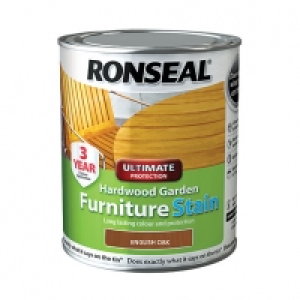 Ronseal Ultimate Protection Hardwood Garden Furniture Stain  £12.99