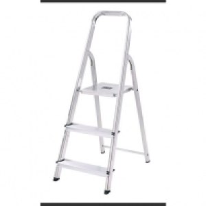 Arrow Diy 3 Tread Aluminium Stepladder &pound;25.00