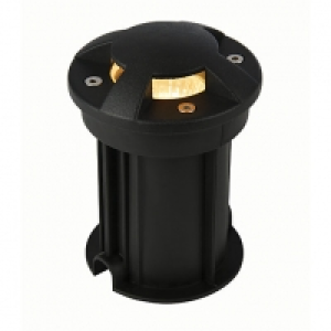 Zinc Pan Drive Over Ground Light Black - 35W GU10 £24.99