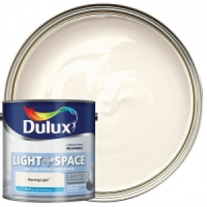 Dulux Light + Space Matt Emulsion Paint - Morning Light 2.5L £25.00
