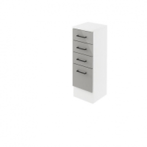 Wickes Vienna Grey Gloss Fitted Drawer Unit - 300 mm &pound;200.00