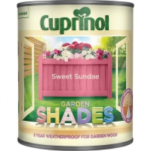 Cuprinol Garden Shades Matt Wood Treatment - Sweet Sundae 1L £10.99