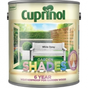 Cuprinol Garden Shades Matt Wood Treatment - White Daisy 2.5 £17.00