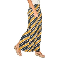 Debenhams  Dorothy Perkins - Ochre diagonal striped maxi skirt