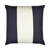 Debenhams  Home Collection - Navy Saltwater Bay striped cushion