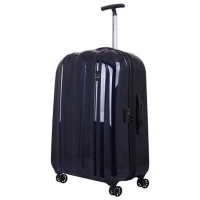 Debenhams  Tripp - Ink blue Absolute Lite zip 4 wheel large suitcase