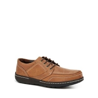 Debenhams  Hush Puppies - Brown leather Volley Victory lace up shoes