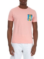 Debenhams  Burton - Pink surf chest print t-shirt