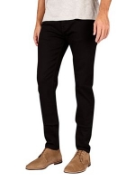 Debenhams  Burton - Black stretch tapered fit jeans
