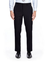 Debenhams  Burton - Navy tailored fit twill suit trousers