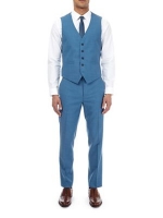Debenhams  Burton - Deep blue slim fit suit waistcoat
