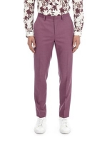 Debenhams  Burton - Raspberry slim fit suit trousers