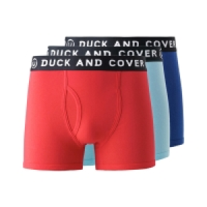 Duck & Cover Pack of 3 Boxer Shorts
