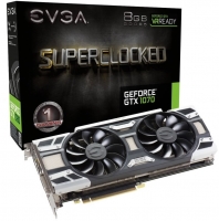 Overclockers Evga EVGA GeForce GTX 1070 SC Gaming ACX 3.0 8192MB GDDR5 PCI-Exp