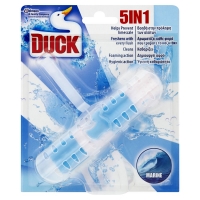 Wilko  Toilet Duck 5 In 1 Rim Marine Black 41g
