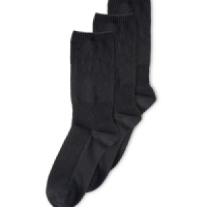 Black Diabetic Friendly Socks 3 Pack &pound;2.99