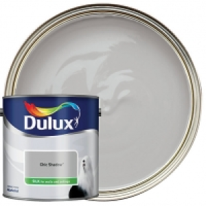 Dulux Silk Emulsion Paint - Chic Shadow 2.5L £16.00