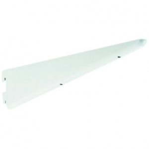 Wickes Twin Slot Bracket White - 320mm £4.00