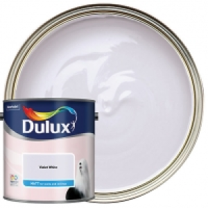 Dulux Matt Emulsion Paint - Violet White 2.5L £16.00