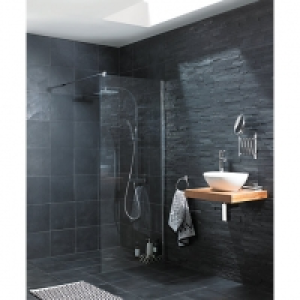 Wickes Slate Riven Grey Natural Stone Tile 300 x 300mm &pound;10.70