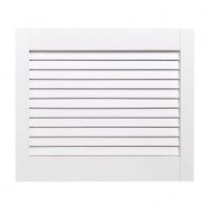 Wickes Internal Closed Louvre Door White Primed - 457 x 533m &pound;26.00