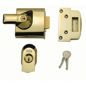 Yale P-BS1-BLX-PB-60 British Standard Nightlatch - Brass 60m &pound;61.99