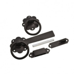 Wickes Gate Latch Straight - Black £9.69