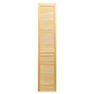 Wickes Internal Closed Louvre Door Pine - 1829 x 381mm &pound;45.00