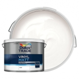 Dulux Trade Vinyl Matt Emulsion Paint - White 10L £42.00