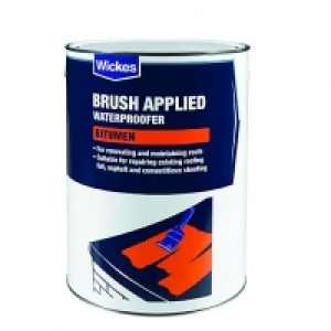 Wickes  Wickes Brush Applied Bitumen Roof Waterproofer - 5L