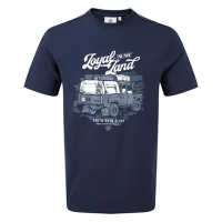 Debenhams  Tog 24 - Navy kelton mens graphic t-shirt