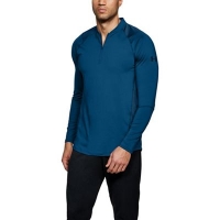 Debenhams  Under Armour - Blue Heat Gear® MK-1 zip t-shirt