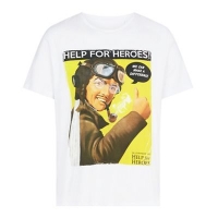 Debenhams  Help for Heroes - White Help for Heroes vintage poster pri